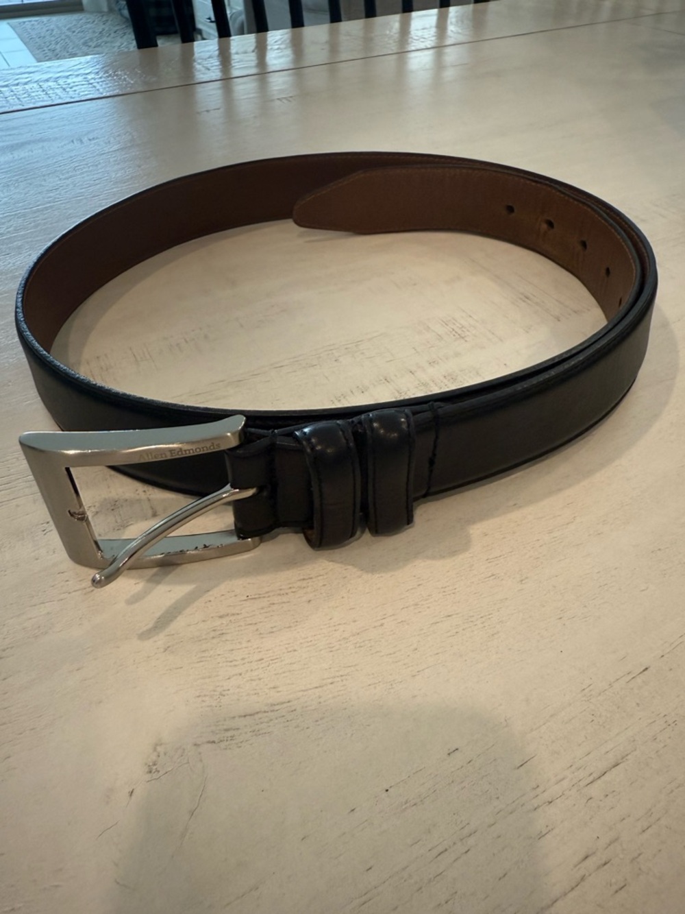 Allen Edmonds Leather Men's Belt